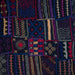 Sangam Black Patchwork Lambani Hand Embroidery Wall Art-Framed Wall Art-House of Ekam