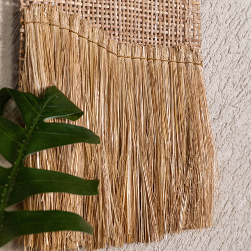 Sea Grass Terra Weave Wall Hanging-Wall Art-House of Ekam