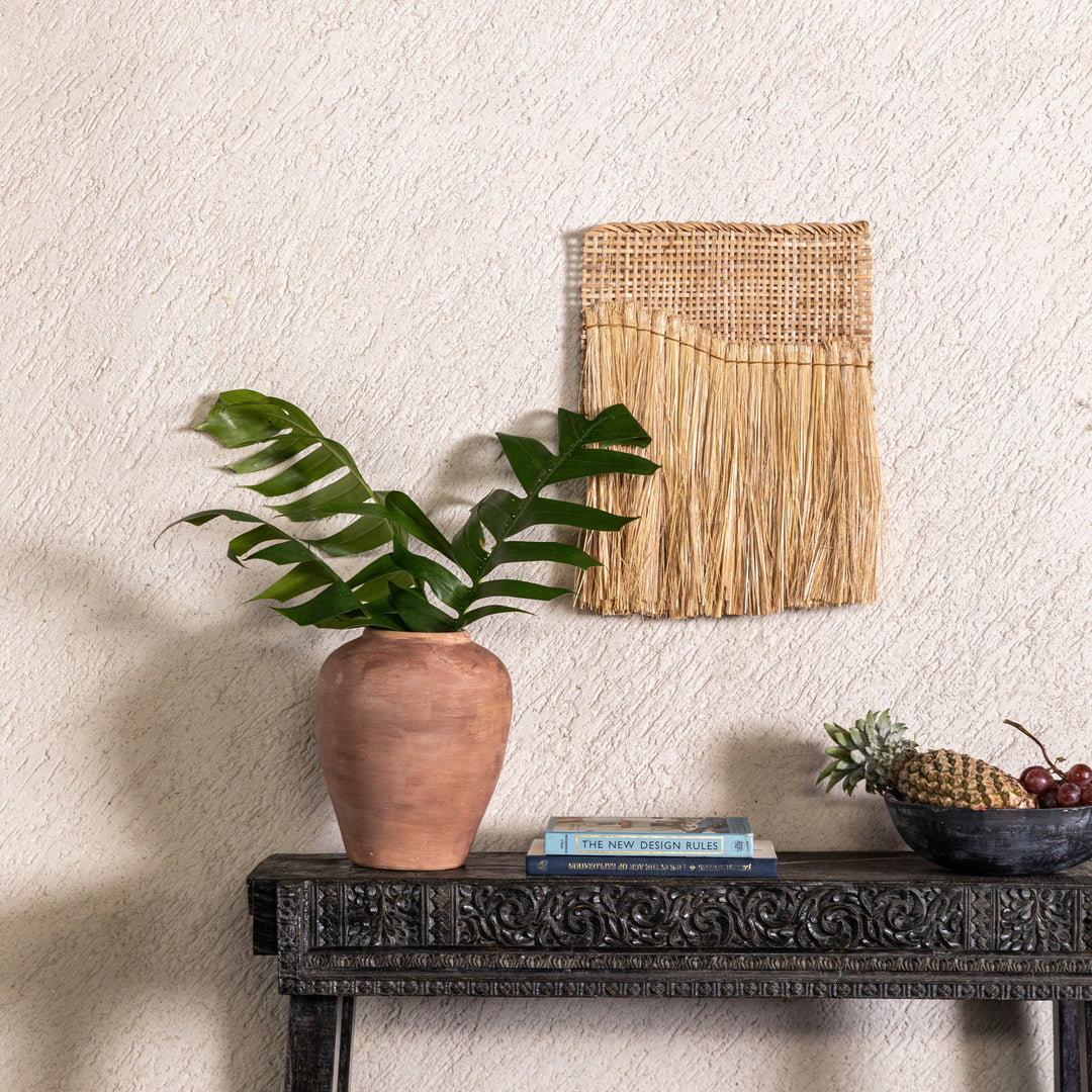 Sea Grass Terra Weave Wall Hanging-Wall Art-House of Ekam