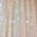 Solid Baby Pink Cotton Silk Sheer Curtains-Curtains-House of Ekam