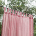 Solid Pink Venkatagiri Handloom Cotton Curtains-Curtains-House of Ekam