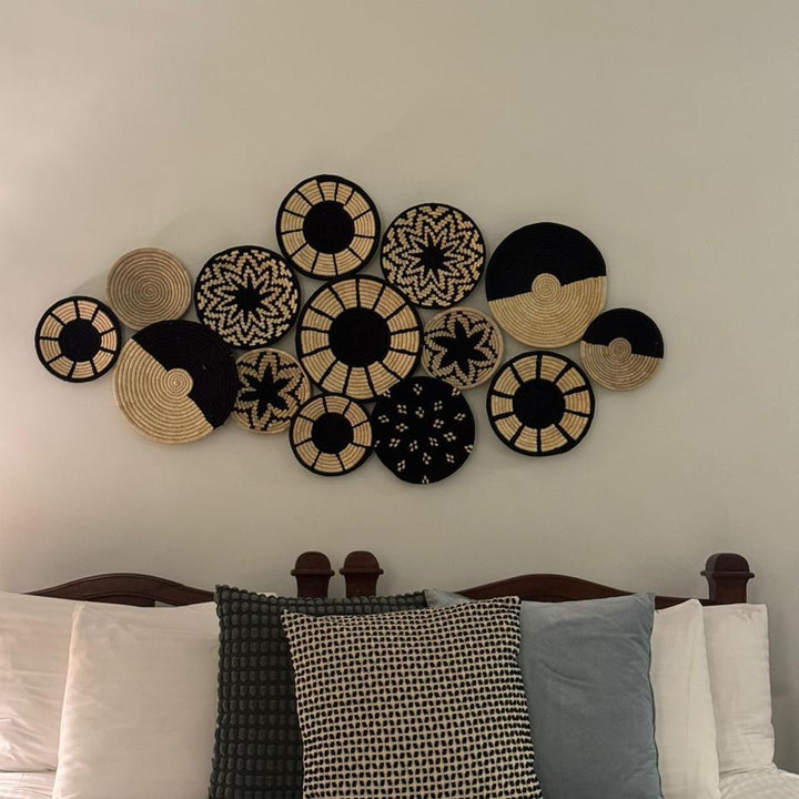 Starry Night 3.0 Handwoven Sabai Baskets-Sabai baskets-House of Ekam