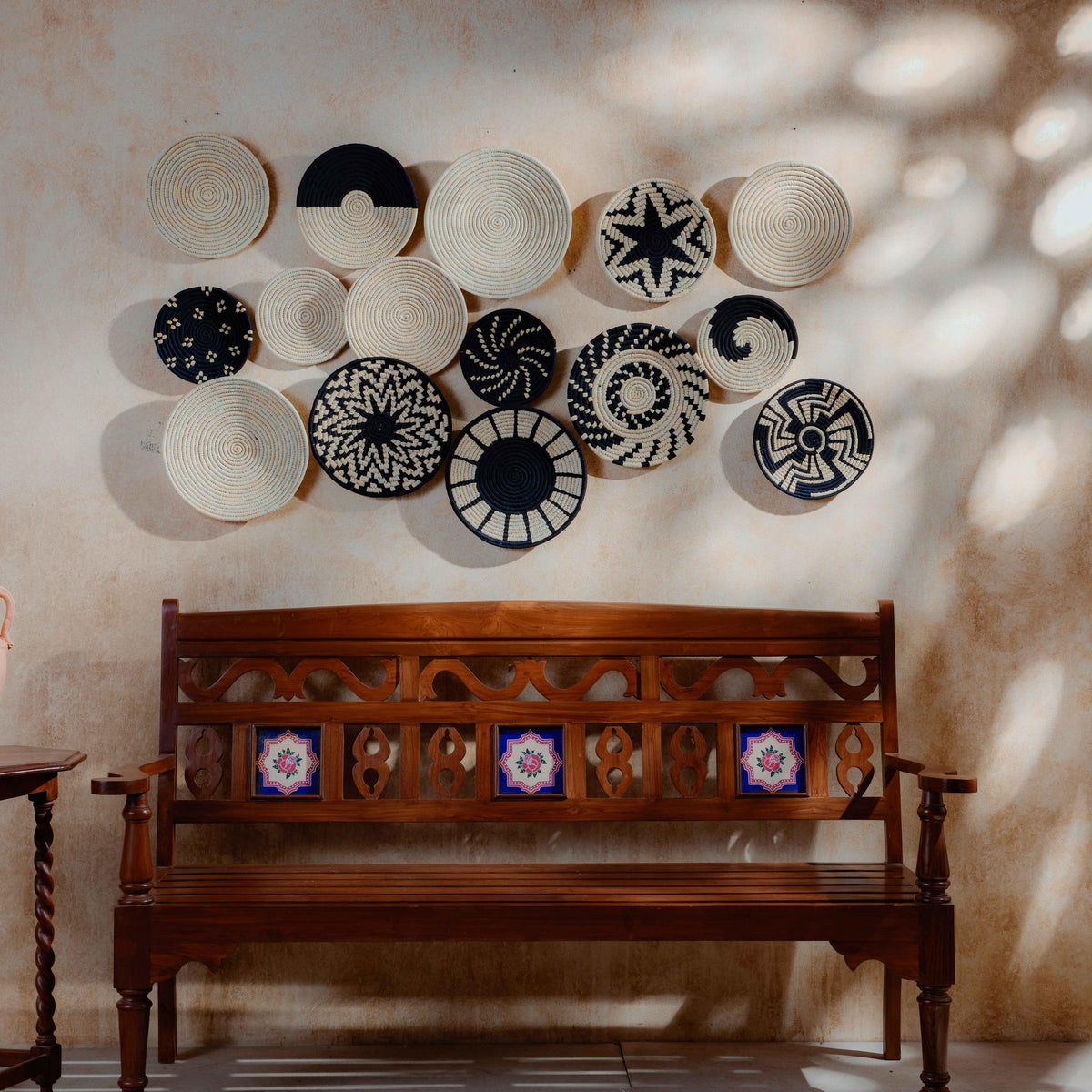 Starry Night 4.0 Handwoven Sabai Baskets-Sabai baskets-House of Ekam