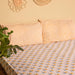 Sun & Moon Double Bedsheet With Pillow Cover-Bedsheets-House of Ekam