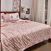 Tarini Amara Reversible Hand Blockprint Double Bed Quilt-Quilt sets-House of Ekam
