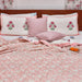 Tarini Amara Reversible Hand Blockprint Double Bed Quilt-Quilt sets-House of Ekam