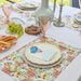 Tarini Floral Table Linen Set with Napkins-Table Runners-House of Ekam