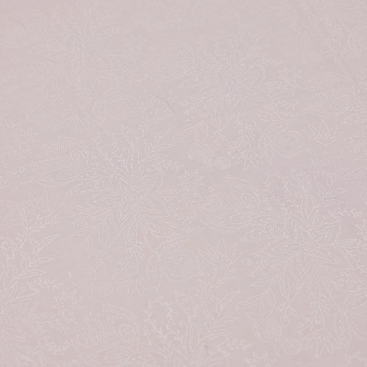 Tarini Jaal White on White Double Bed Bedsheet-Bedsheets-House of Ekam