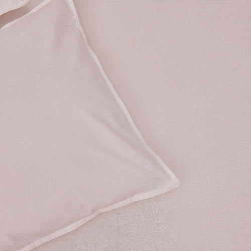 Tarini Jaal White on White Double Bed Bedsheet-Bedsheets-House of Ekam