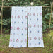 Tarini Multi Buti Blockprint Cotton Slub Curtain-Curtains-House of Ekam