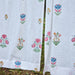 Tarini Multi Buti Blockprint Cotton Slub Curtain-Curtains-House of Ekam