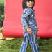 Travel Con Blue Unisex Nightsuit-Kidswear-House of Ekam