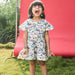 Travel Con Multicolor Girls Dress-Kidswear-House of Ekam