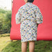 Travelcon Multicolor Kids Cotton Waffle Bathrobe-Bath robes-House of Ekam