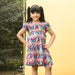 Tropadelic Multicolor Girls Dress-Kidswear-House of Ekam