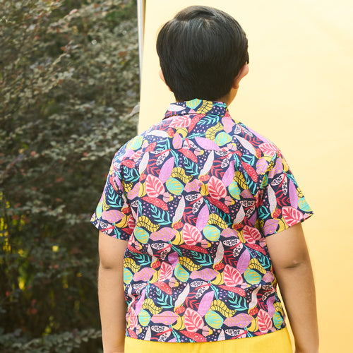 Tropadelic Multicolour Boys Shirt-Kidswear-House of Ekam