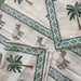 Tropical Elephant and Palm Blockprint Bath/Hand/Face Waffle Towel-bath towels-House of Ekam