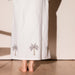 Tropical Grey Palm Bathrobe-Bath robes-House of Ekam