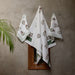Vrinda Blockprint Bath/Hand/Face Waffle Towel-bath towels-House of Ekam