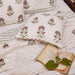Vrinda Blockprint Double Bed Quilt-Quilt sets-House of Ekam