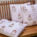 Vrinda Hand Quilted Cushion Cover-Cushion Covers-House of Ekam