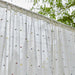 White & Multicolor Shutor Saaj Jamdani Cotton Handloom Curtain-Curtains-House of Ekam