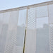 White on White Patchwork Handmade Cotton Curtain-Curtains-House of Ekam