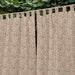 Yellow Ditsy Screenprint Kids Cotton Sheer Curtain-Curtains-House of Ekam