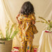 Yellow Floral Printed Girl Sharara Suit With Dupatta-Kidswear-House of Ekam