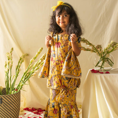 Buy Mustard Yellow Dress for Little Girls, Fall Outfit for Toddler Girls,  Flower Girl Dress Online in India - Etsy