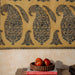 Yellow Paisley Machilipatnam Kalamkari Palampore Wall Art-Framed Wall Art-House of Ekam