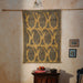 Yellow Paisley Machilipatnam Kalamkari Palampore Wall Art-Framed Wall Art-House of Ekam