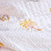 Yellow & Pink Malabar Blockprint Double Bed Quilt-Quilt sets-House of Ekam