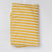 Yellow Stripe Screenprinted Cotton Fabric-fabric-House of Ekam