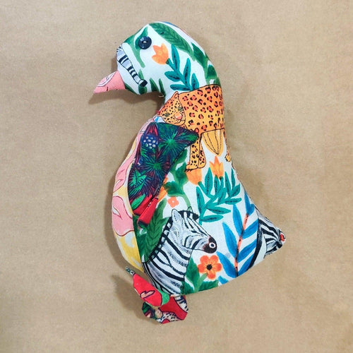 Zero Waste Duck Soft Toy-Toys-House of Ekam