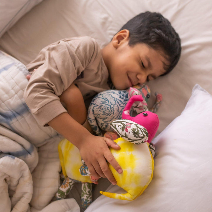 Zero Waste Elephant Soft Toy-Toys-House of Ekam